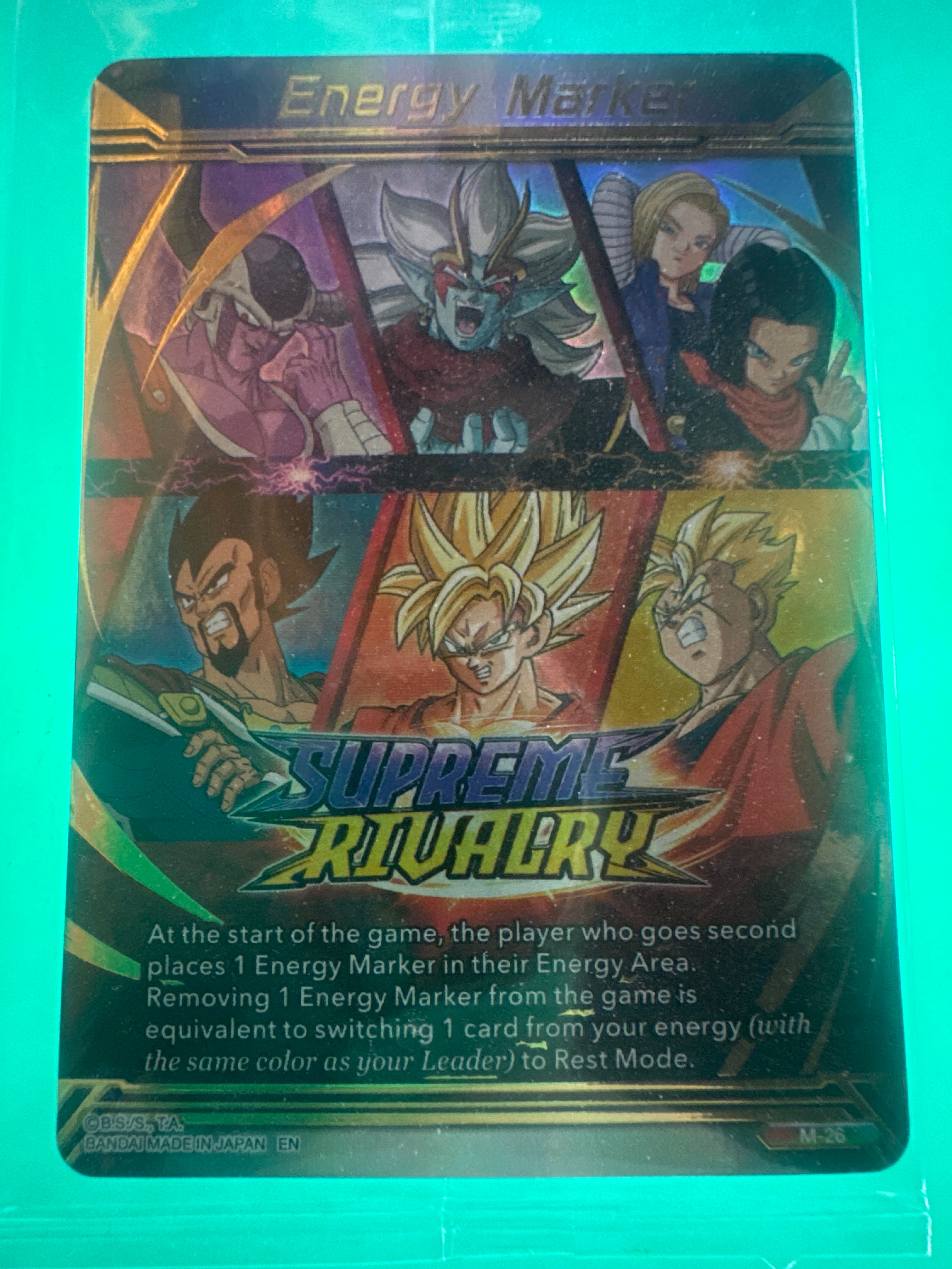 Dragon Ball Super Energy Marker Supreme Rivalry Card; sealed