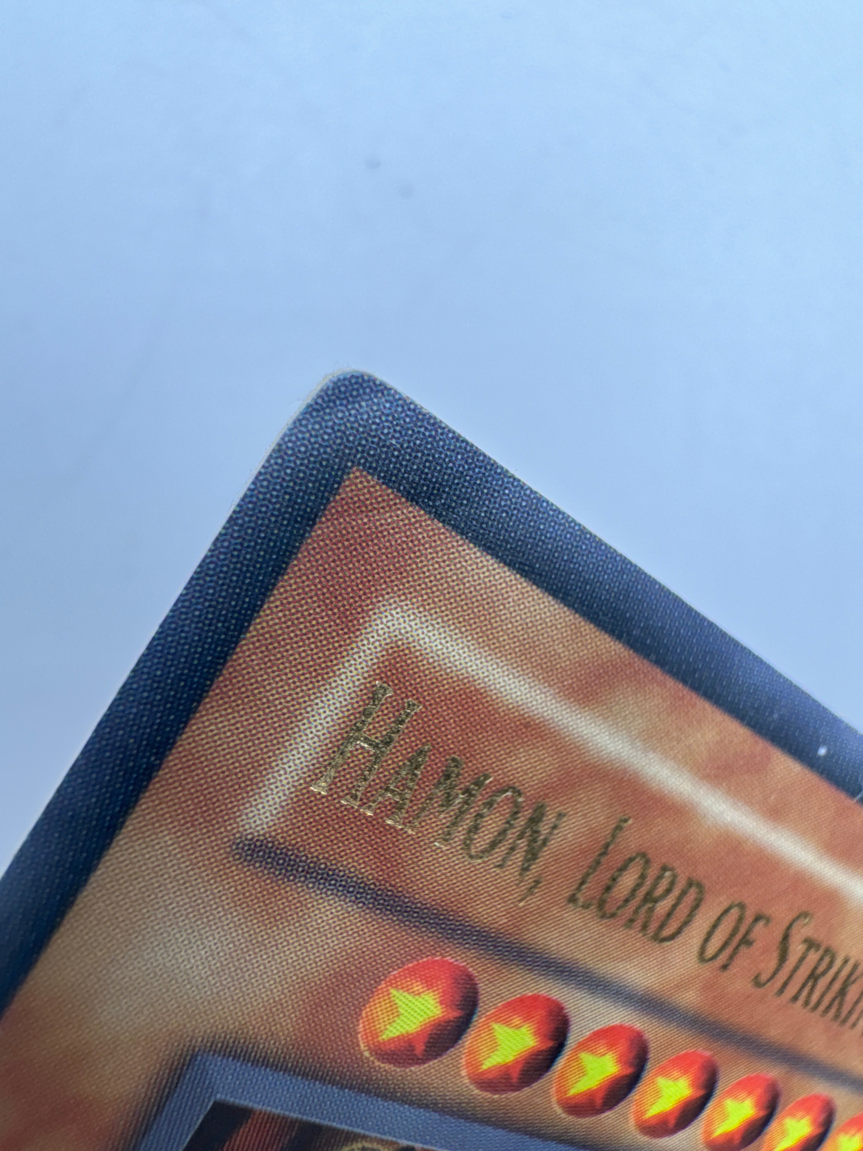 Hamon, Lord of Striking Thunder SOI-EN002 Ultra Rare UNL Edition YuGiOh Card Fair