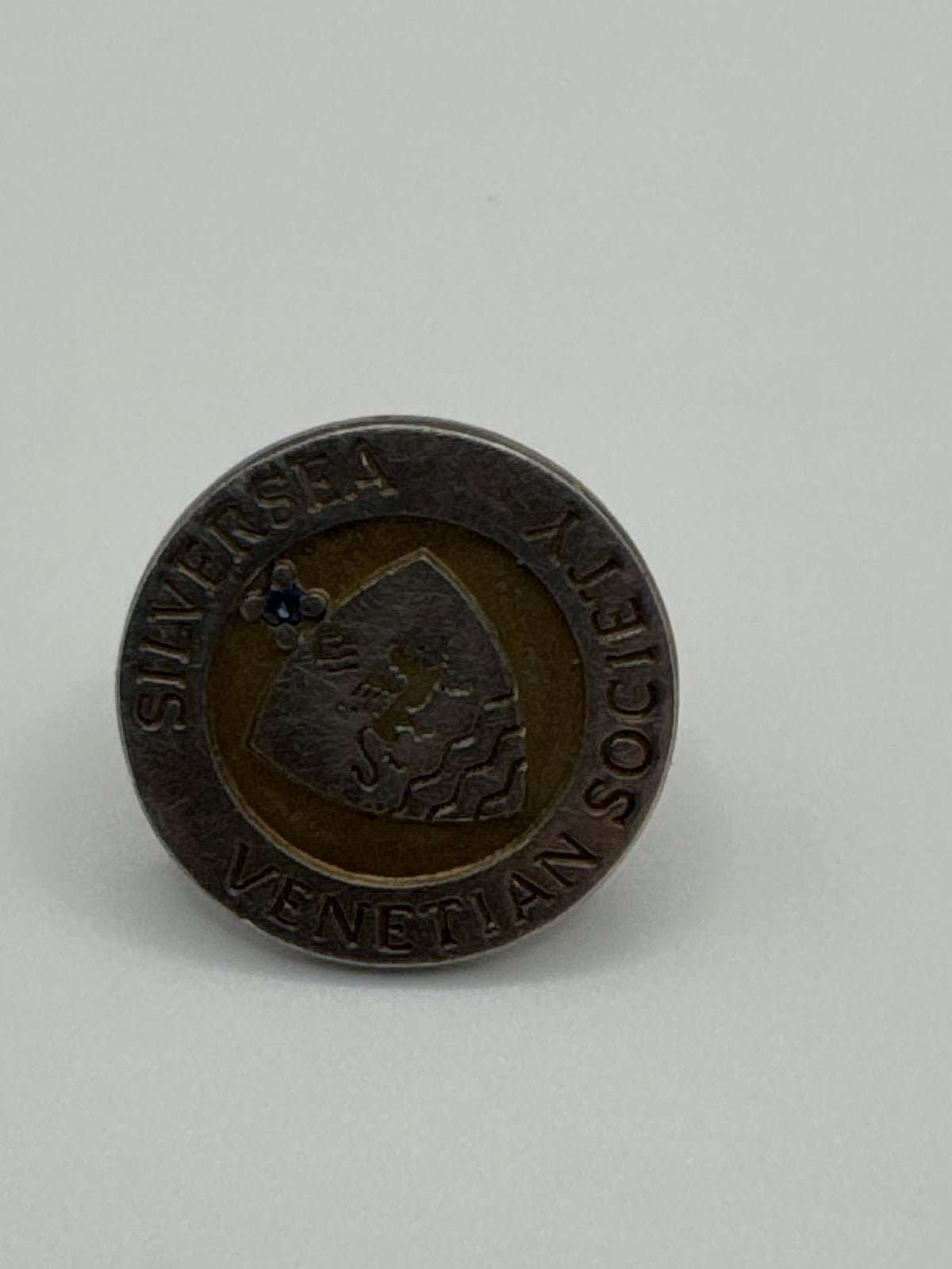 Tiffany & Co. 925 Silversea Venetian Society Pinback Lapel Pin